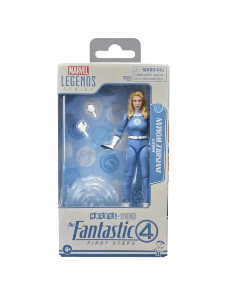 Figura hasbro marvel legends series los 4 fantasticos: primeros pasos mujer invisible