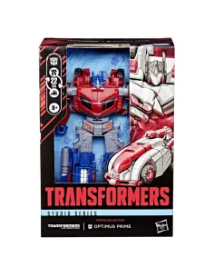 Figura hasbro transformers war for cybertron studio series voyayer class optimus prime 16.5cm