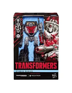 Figura hasbro transformers war for cybertron studio series voyayer class megatron 16.5cm