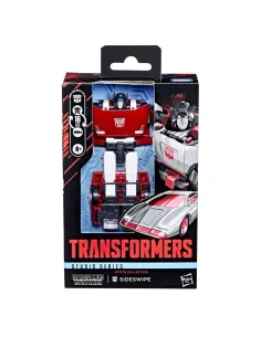 Figura hasbro transformers devastation studio series deluxe class sideswipe 11cm