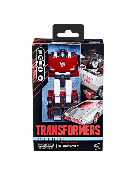Figura hasbro transformers devastation studio series deluxe class sideswipe 11cm