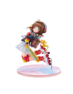 Figura good smile company cardcaptor sakura 1 - 7 scale sakura kinomoto anime 25th anniversary ver. 17.5cm