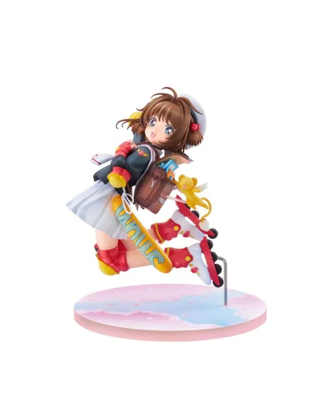 Figura good smile company cardcaptor sakura 1 - 7 scale sakura kinomoto anime 25th anniversary ver. 17.5cm