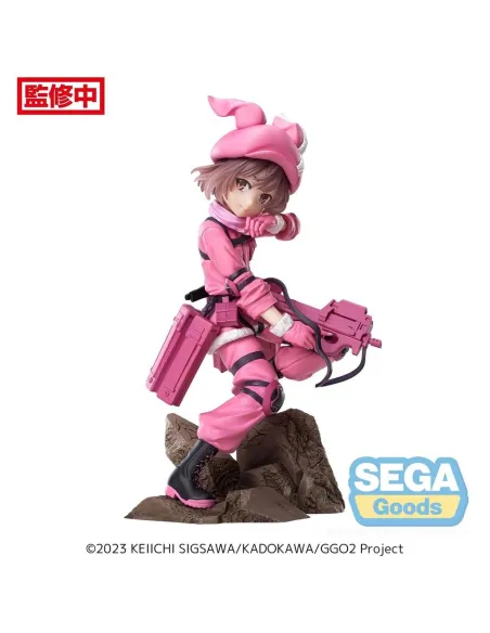 Figura sega goods luminasta sword art online alternative gun gale online ii llenn 17 cm