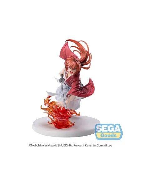 Figura sega goods luminasta rurouni kenshin kenshin himura 15cm