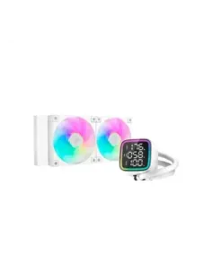 Kit de refrigeracion liquida deepcool ld240 argb 240mm blanco
