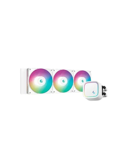 Kit de refrigeracion liquida deepcool ld360 argb 360mm blanco