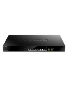 D-Link DMS-1100-10TP switch Gestionado L2 2.5G Ethernet (100 1000 2500) Energía sobre Ethernet (PoE) 1U Negro 2