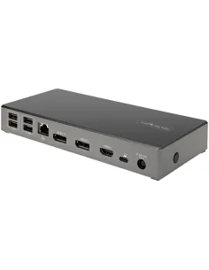 StarTech.com Dock USB-C - Docking Station USB Tipo C para 3 Monitores de 4K - con 100W de Entrega de Alimentación PD - Modo Alt 2