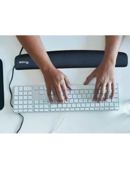 Equip Keyboard Wrist Rest descansa muñecas Espuma de memoria Negro