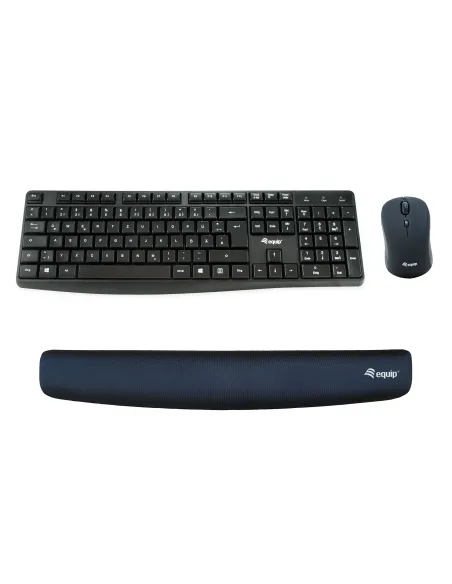 Equip Keyboard Wrist Rest descansa muñecas Espuma de memoria Negro