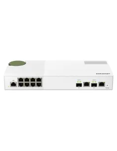 QNAP QSW-M2108-2C switch Gestionado L2 2.5G Ethernet (100 1000 2500) Gris, Blanco 2