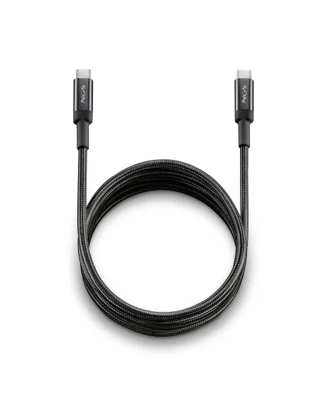 NGS KNOT 65W-2 cable USB USB 2.0 2 m USB C Negro