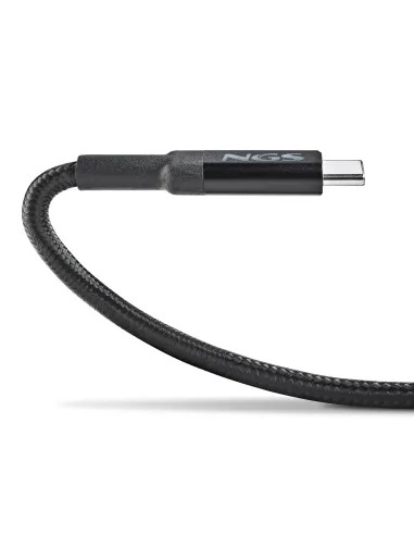 NGS KNOT 65W-2 cable USB USB 2.0 2 m USB C Negro