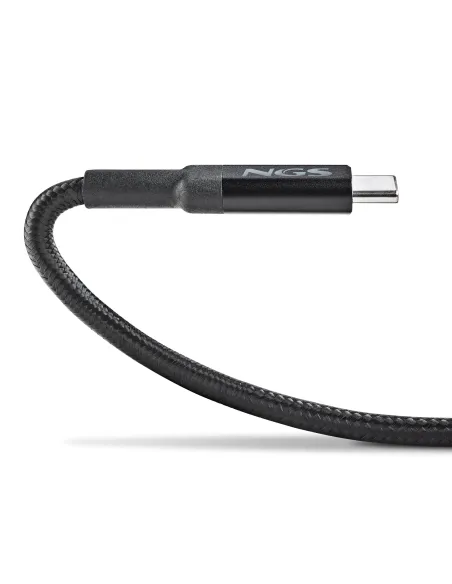 NGS KNOT 65W-2 cable USB USB 2.0 2 m USB C Negro