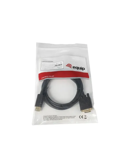 Equip 119338 Cable DisplayPort macho a VGA (HD15) macho, 2,0 m