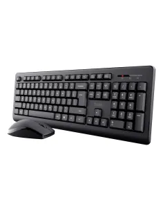 Trust Primo teclado Ratón incluido Oficina RF inalámbrico QWERTY Español Negro