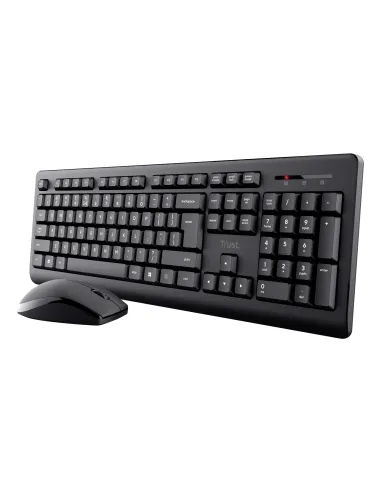 Trust Primo teclado Ratón incluido Oficina RF inalámbrico QWERTY Español Negro