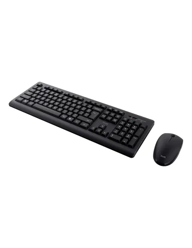 Trust Primo teclado Ratón incluido Oficina RF inalámbrico QWERTY Español Negro