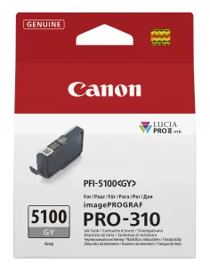 Canon PFI-5100 GY cartucho de tinta 1 pieza(s) Original Gris
