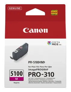 Canon PFI-5100 M cartucho de tinta 1 pieza(s) Original Magenta