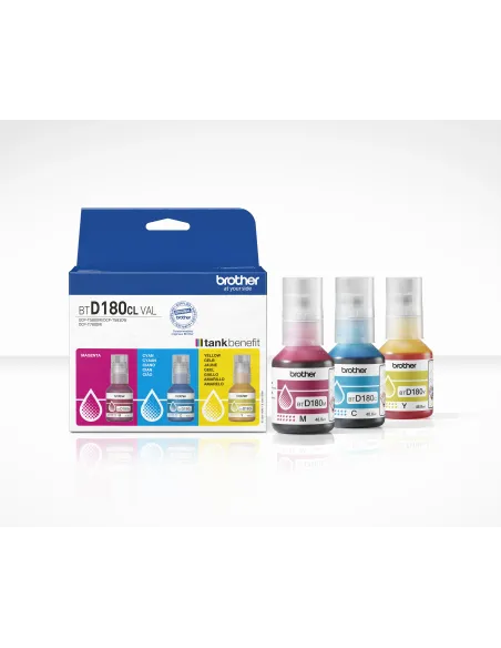 Brother BTD180CLVAL recambio de tinta para impresora Original