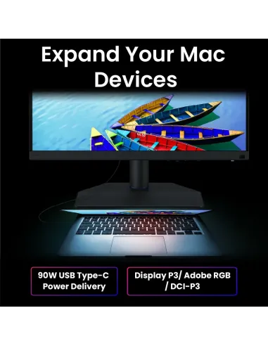 BenQ SW242Q pantalla para PC 61,2 cm (24.1") 2560 x 1600 Pixeles WQXGA LED Negro