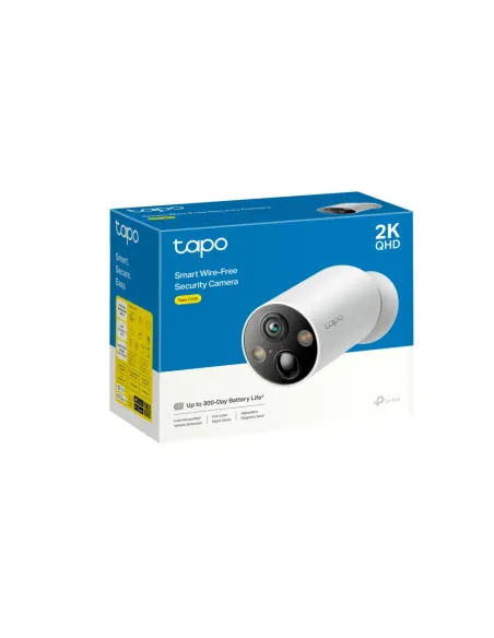 TP-Link Tapo C425 Bala (forma) Cámara de seguridad IP Exterior 2560 x 1440 Pixeles Techo pared