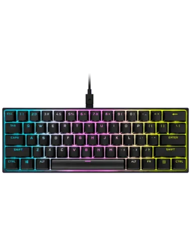 Corsair K65 RGB MINI teclado USB QWERTY Inglés, Español Negro