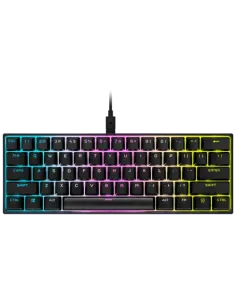 Corsair K65 RGB MINI 60% Mechanical Gaming teclado USB QWERTY Inglés, Español Negro