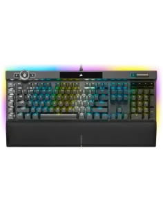 TECLADO CORSAIR K100 OPZ RGB PLATA CH-912A01A-ES