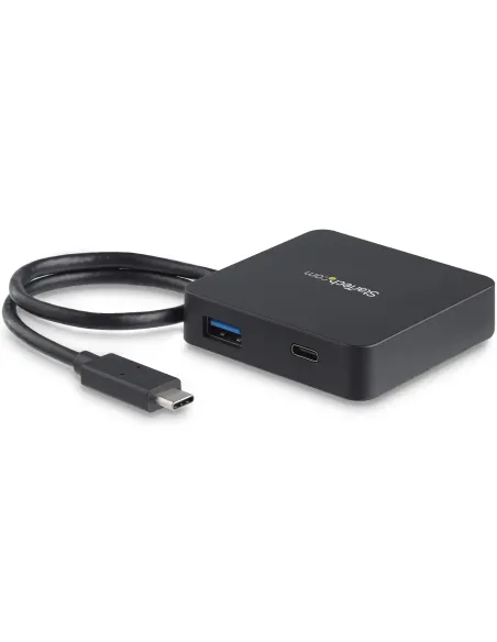 StarTech.com Adaptador Multipuertos USB C - Mini Dock Portátil USB-C 4K HDMI - Gigabit Ethernet - Hub USB 3.0 (1x USB-A 1x