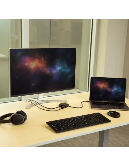 StarTech.com Adaptador Multipuertos USB C - Mini Dock Portátil USB-C 4K HDMI - Gigabit Ethernet - Hub USB 3.0 (1x USB-A 1x