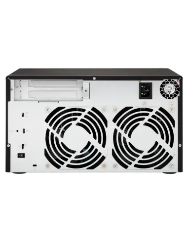 QNAP TL-D800C caja para disco duro externo Carcasa de disco duro SSD Negro, Gris 2.5 3.5"