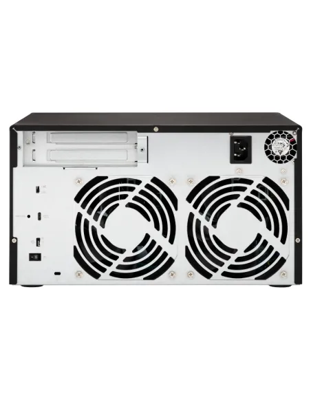 QNAP TL-D800C caja para disco duro externo Carcasa de disco duro SSD Negro, Gris 2.5 3.5"