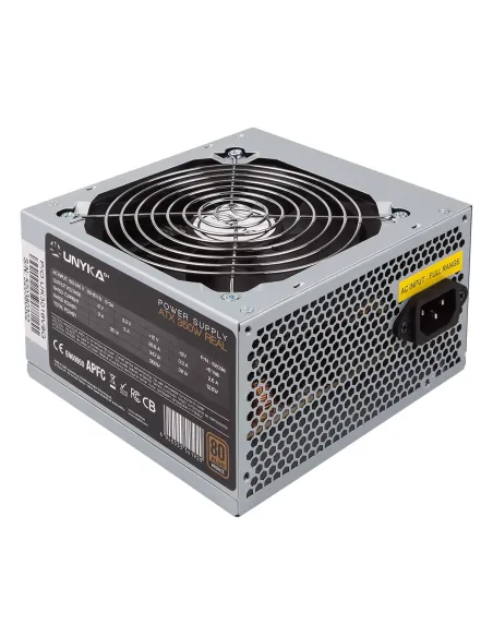 UNYKAch 52038 unidad de fuente de alimentación 350 W ATX Plata