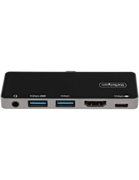 StarTech.com Adaptador Multipuertos USB C a HDMI 2.0 de 4K 60Hz - Entrega de Alimentación PD de 100W Pass Through - Hub USB 3.0