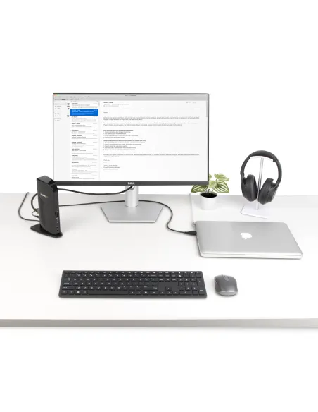 StarTech.com Docking Station USB 3.0 de 2 Monitores para Portátil - HDMI y DVI VGA - Hub Ladrón 6x USB-A - GbE - Audio -