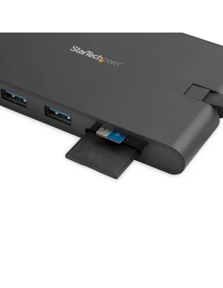 StarTech.com Docking Station USB-C con HDMI y VGA - para Mac y Windows -3x USB 3.0 - SD   micro SD - PD 3.0 - Adaptador USB C a