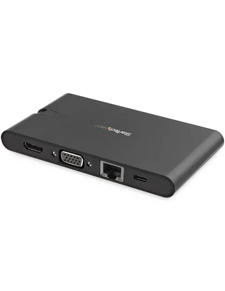 StarTech.com Docking Station USB-C con HDMI y VGA - para Mac y Windows -3x USB 3.0 - SD   micro SD - PD 3.0 - Adaptador USB C a