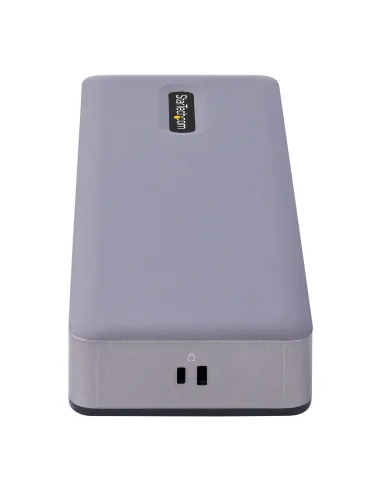StarTech.com Docking Station USB-C 4K30 Triple  4K60 Doble - Modo Alt DP DP HDMI - Hub USB de 7 Puertos - PD 3.0 - GbE - Audio