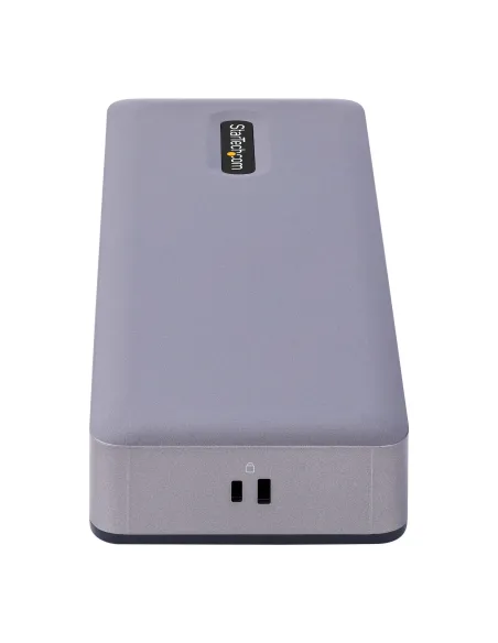 StarTech.com Docking Station USB-C 4K30 Triple  4K60 Doble - Modo Alt DP DP HDMI - Hub USB de 7 Puertos - PD 3.0 - GbE - Audio