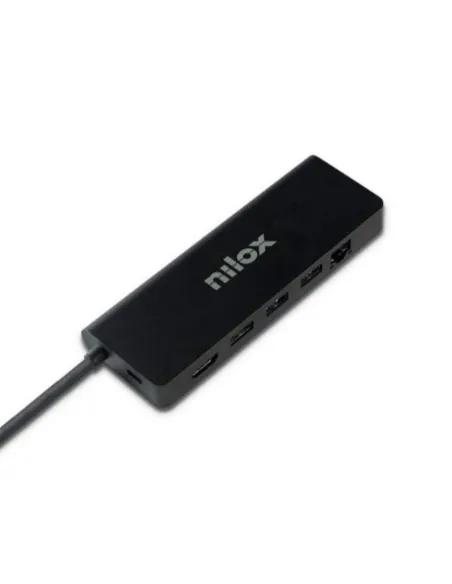 Nilox Docking Station UsbC 8 EN 1 Dual 4K 1000Mbps