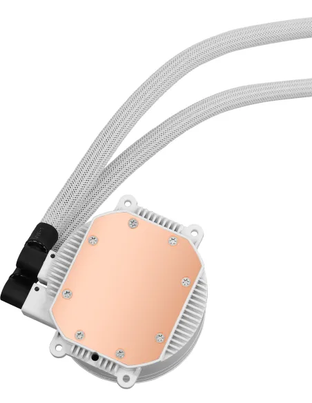 Aerocool MIRAGEL120W Refrigeración Líquida CPU Ventilador 12cm ARGB TDP 200W Blanco