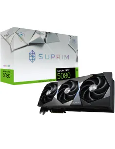 MSI SUPRIM GeForce RTX5080 16G SOC NVIDIA GeForce RTX 5080 16 GB GDDR7