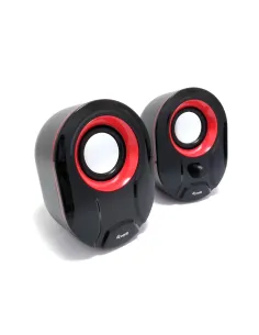 Equip 245332 altavoz Negro, Rojo Alámbrico 3 W 2