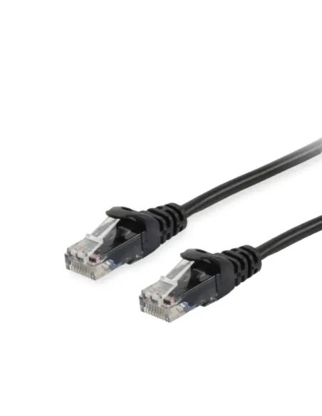 Equip 625455 cable de red Negro 7,5 m Cat6 U UTP (UTP)