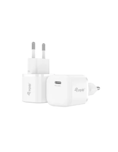 Equip 245520 cargador de dispositivo móvil Smartphone, Tableta Blanco Corriente alterna Interior