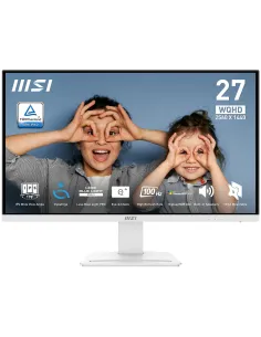 MSI Pro MP273QW E2 pantalla para PC 68,6 cm (27") 2560 x 1440 Pixeles Wide Quad HD Blanco