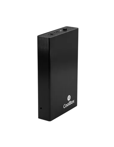 CoolBox SlimChase A-3533 Caja de disco duro (HDD) Negro 3.5"